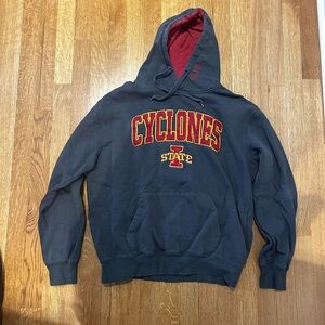 Stadium Athletics Iowa State Hoodie - Gray and Red
